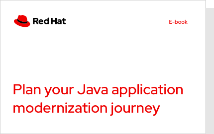 plan your java application modernization journey